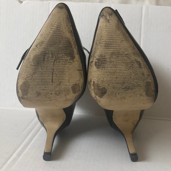 Altuzarra collab lace up bootie, womens size 7 black faux leather ankle boot - Picture 12 of 13